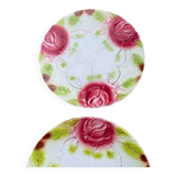 Set of 2 early 19th century earthenware plates