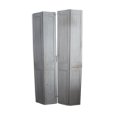 Paire de boiseries volets