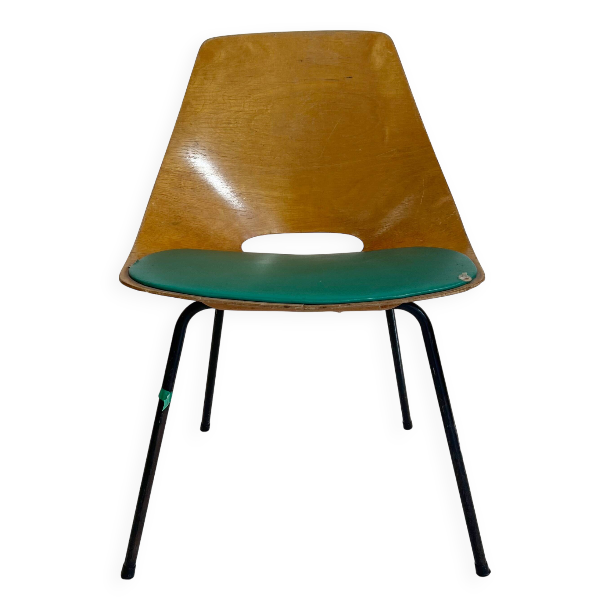 Pierre Guariche, Tonneau chair no. 6, 1950s.