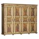 Vintage Italian oak wardrobe