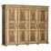Vintage Italian oak wardrobe