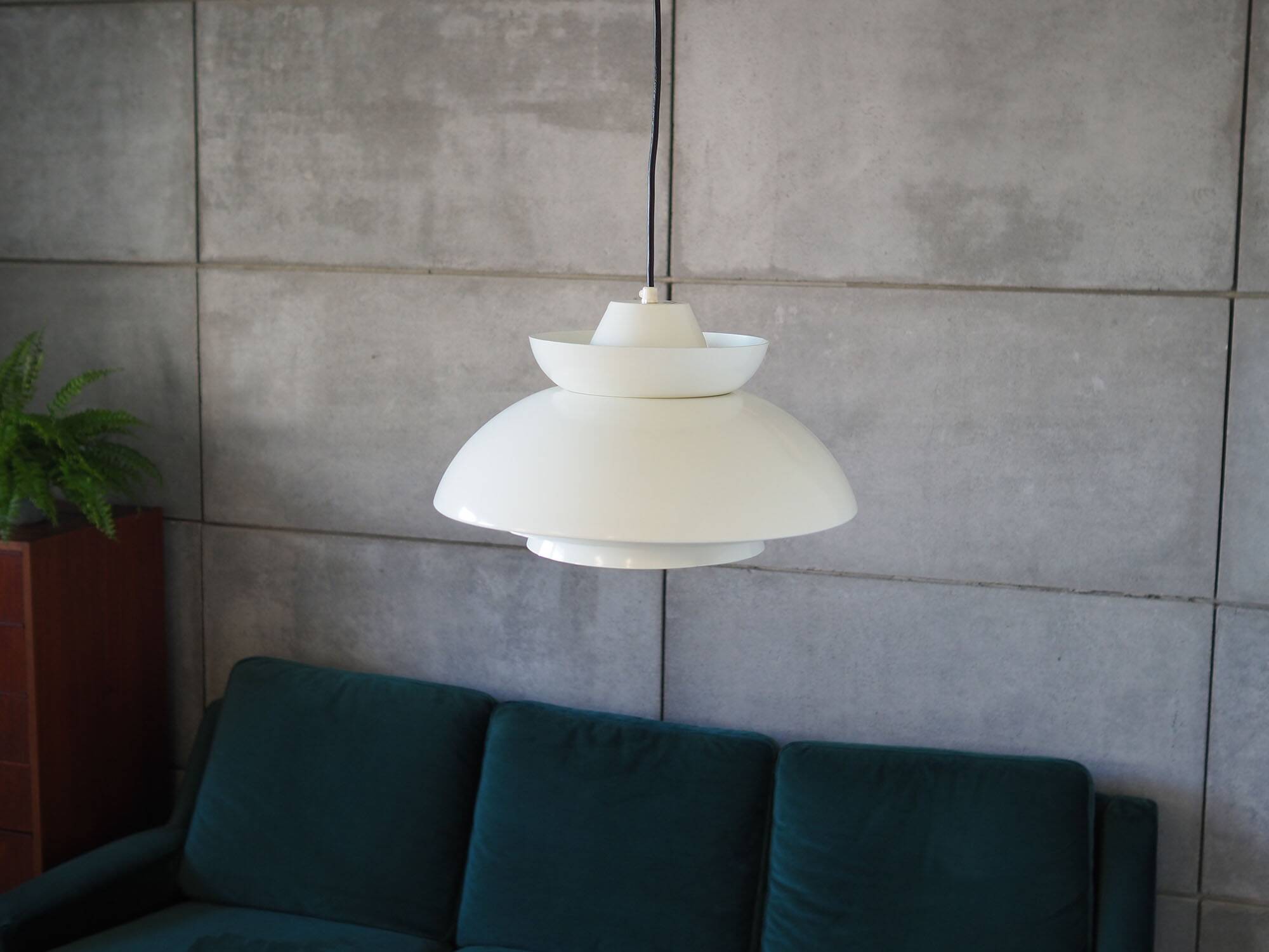 Pendant lamp, Danish design, 1970s, production: Denmark