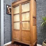 Art deco glass cabinet
