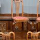 Ensemble - 5 chaises style Chippendale.