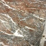 Chest of drawers time Art Deco ochre / renovated orange