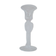 Glass candle holder