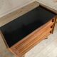 Commode vintage en chêne pieds compas