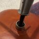 First edition Arne Jacobsen Swan chair, original patinated leather, 1950s