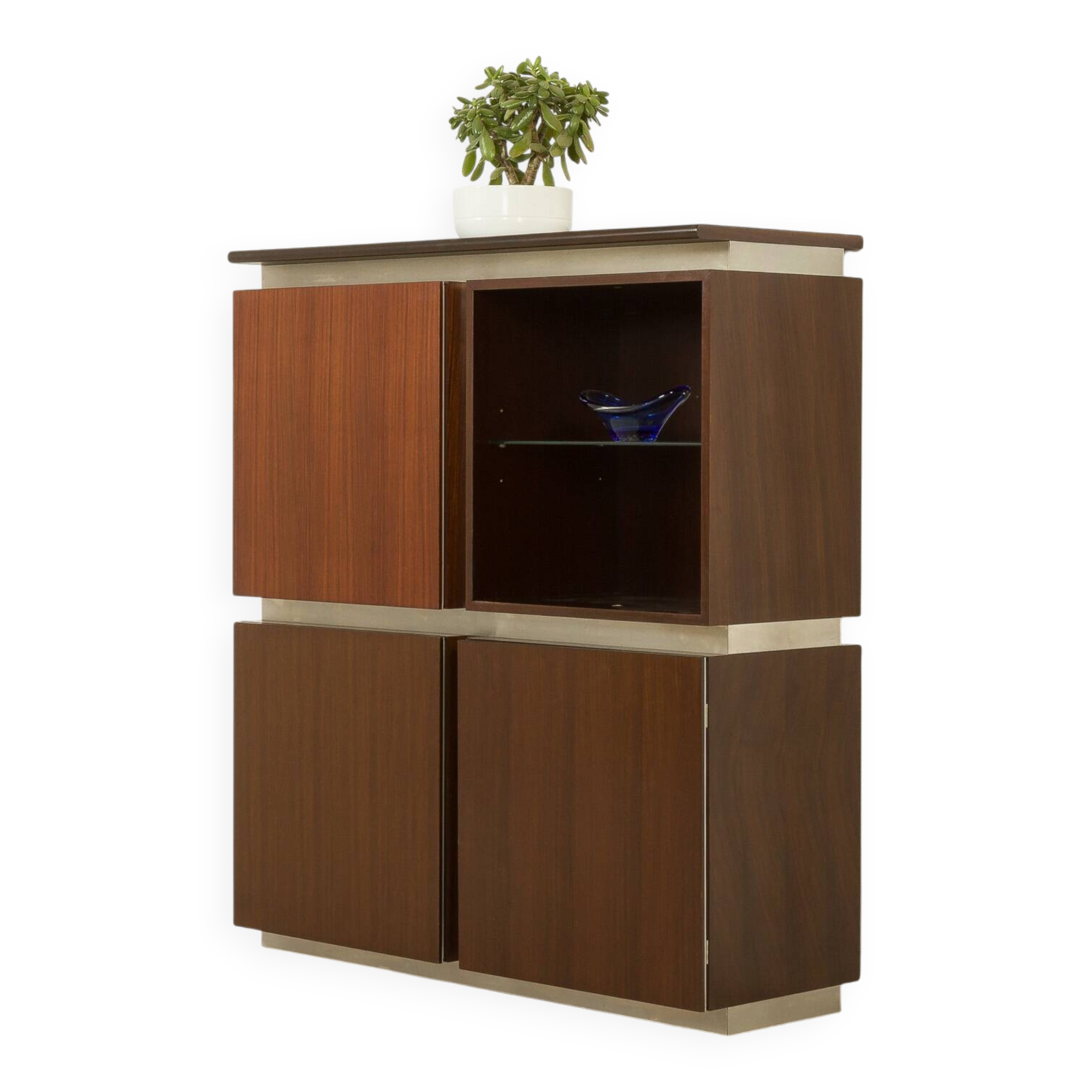 Cabinet de bar Ludovico Arcebis Parioli, Italie, années 1970