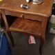 Vintage bedside table revamped