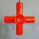 Suspension Crosslight orange, Jan Melis & Ben Oostrum, Dark (Belgium)