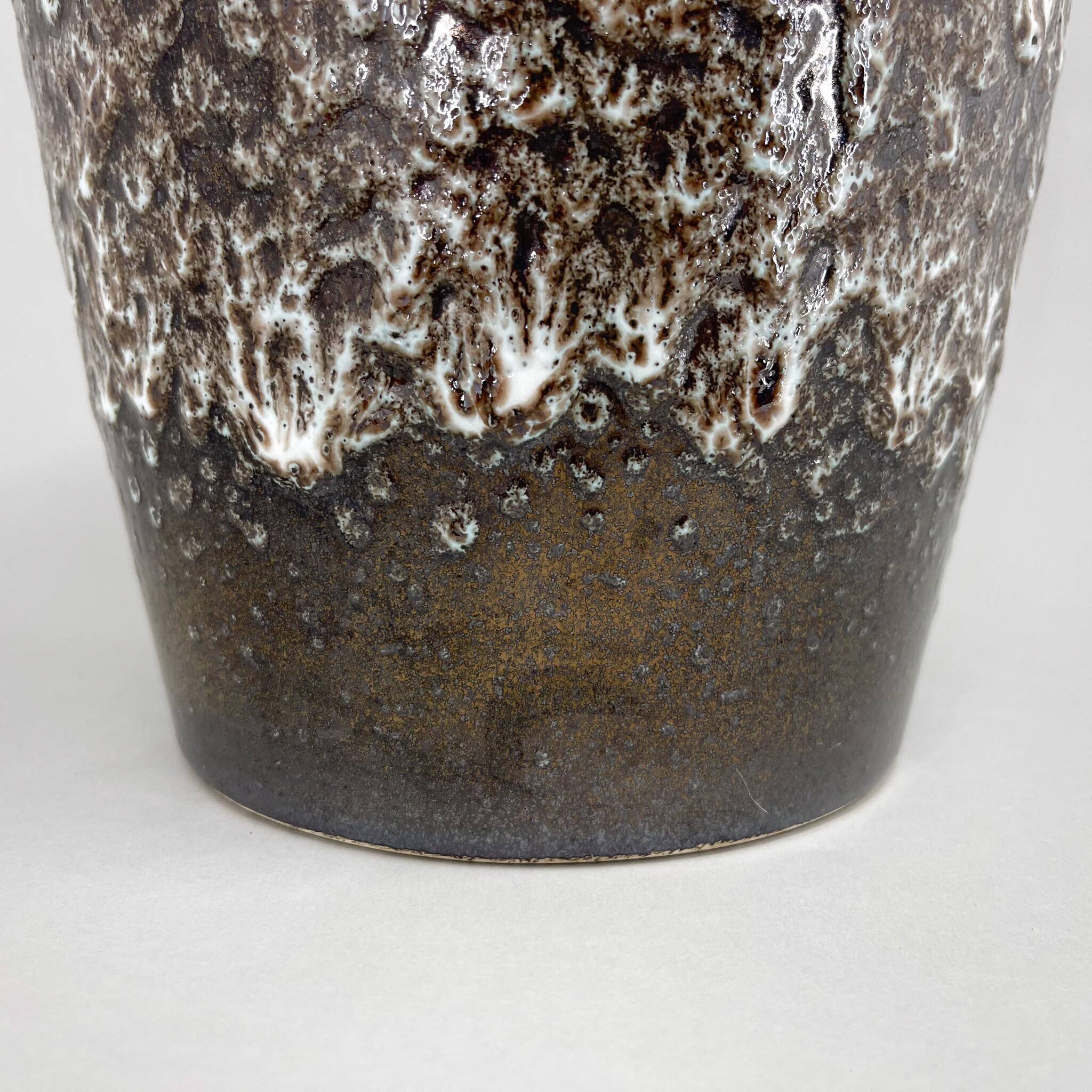 Mid-Century Large Glazed Ceramic Floor Vase, Germany