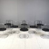 Set of 8 Gaja chairs by Kazuhide Takahama for Studio Simon, 1980s