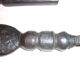 Tuareg knife with wooden case covered with leather 56 cm