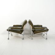 Pair of “Lovisa” armchairs by Pethrus Lindlöf, 1970s
