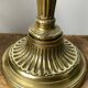 Antique brass candle holder
