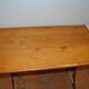Oak and cast-iron bistro table