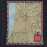 Map of Bordeaux 1950
