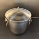 Silver metal ice bucket from the 60s/70s