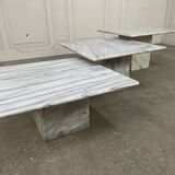 Vintage marble coffee tables