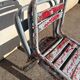 Set of 4 metal bistro chairs