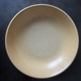 Set de 5 assiettes creuses en céramique effet grès