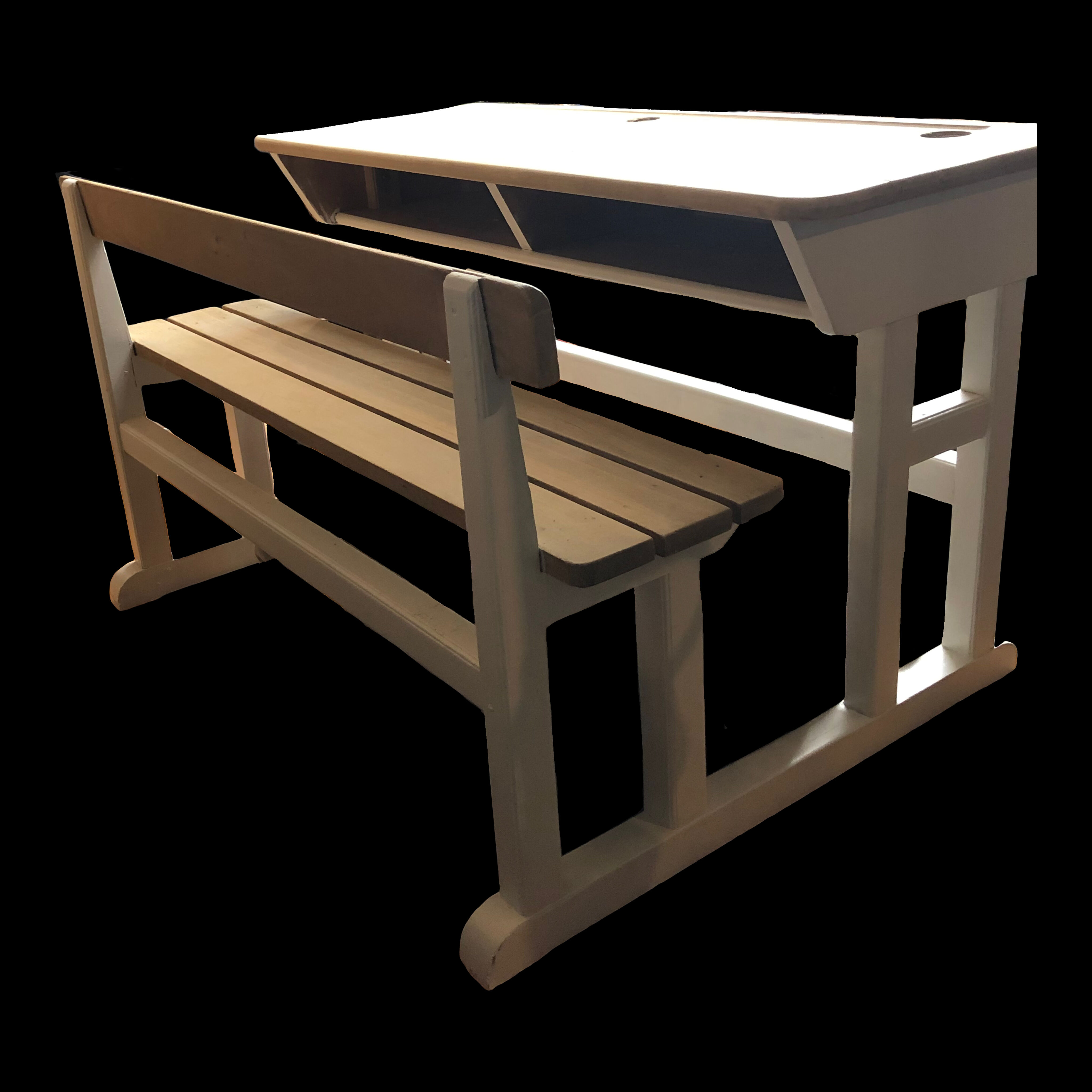 School desk country chic spirit