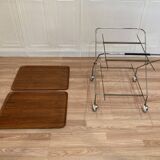 Modular serving trolley "Scandinavian design Paul Nagel" 1950.