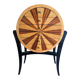 Commode artisanale de style Art déco en palissandre et loupe d’orme