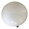 Old Ceiling Light Opaline Wall Lamp Round Opaline Glass Vintage #A707