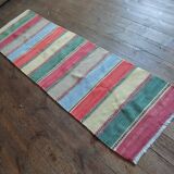 Handmade Qashqaï hallway rug 186x57cm