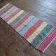 Handmade Qashqaï hallway rug 186x57cm