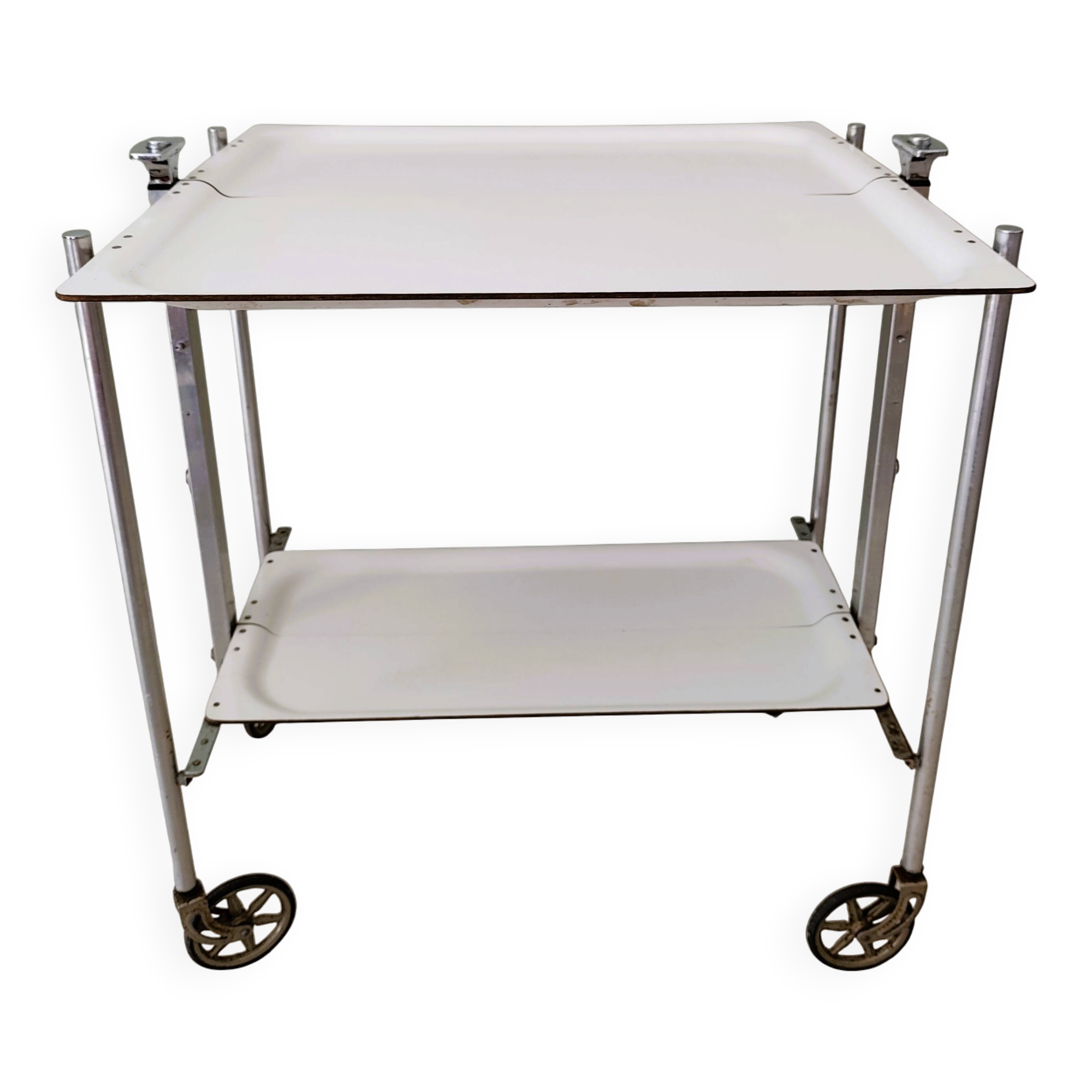 Desserte roulante estampillée MONOTEX