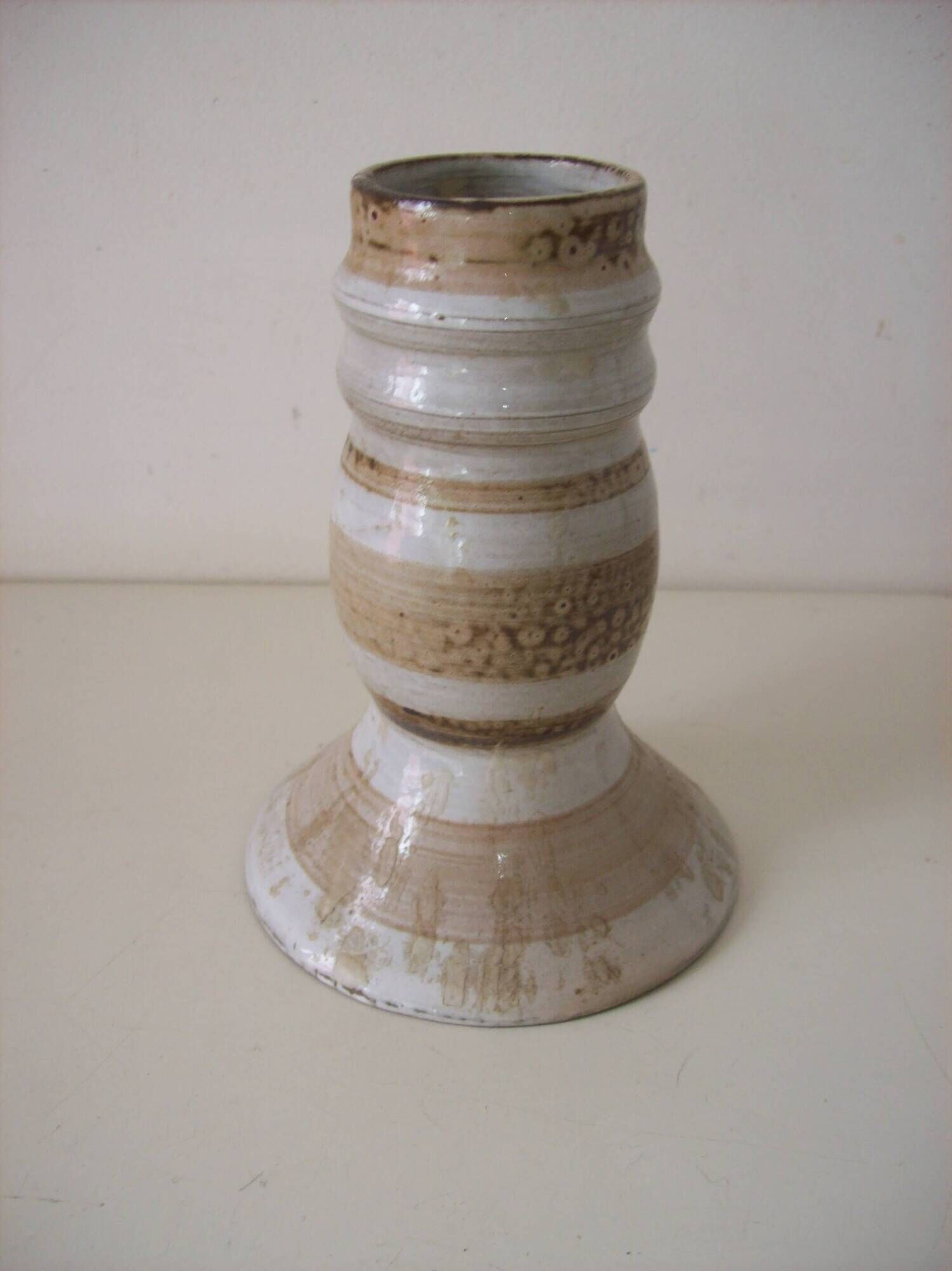 Vintage ceramic candlestick
