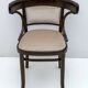 Thonet Austrian Curved Wood Armrests Chair, 1920s