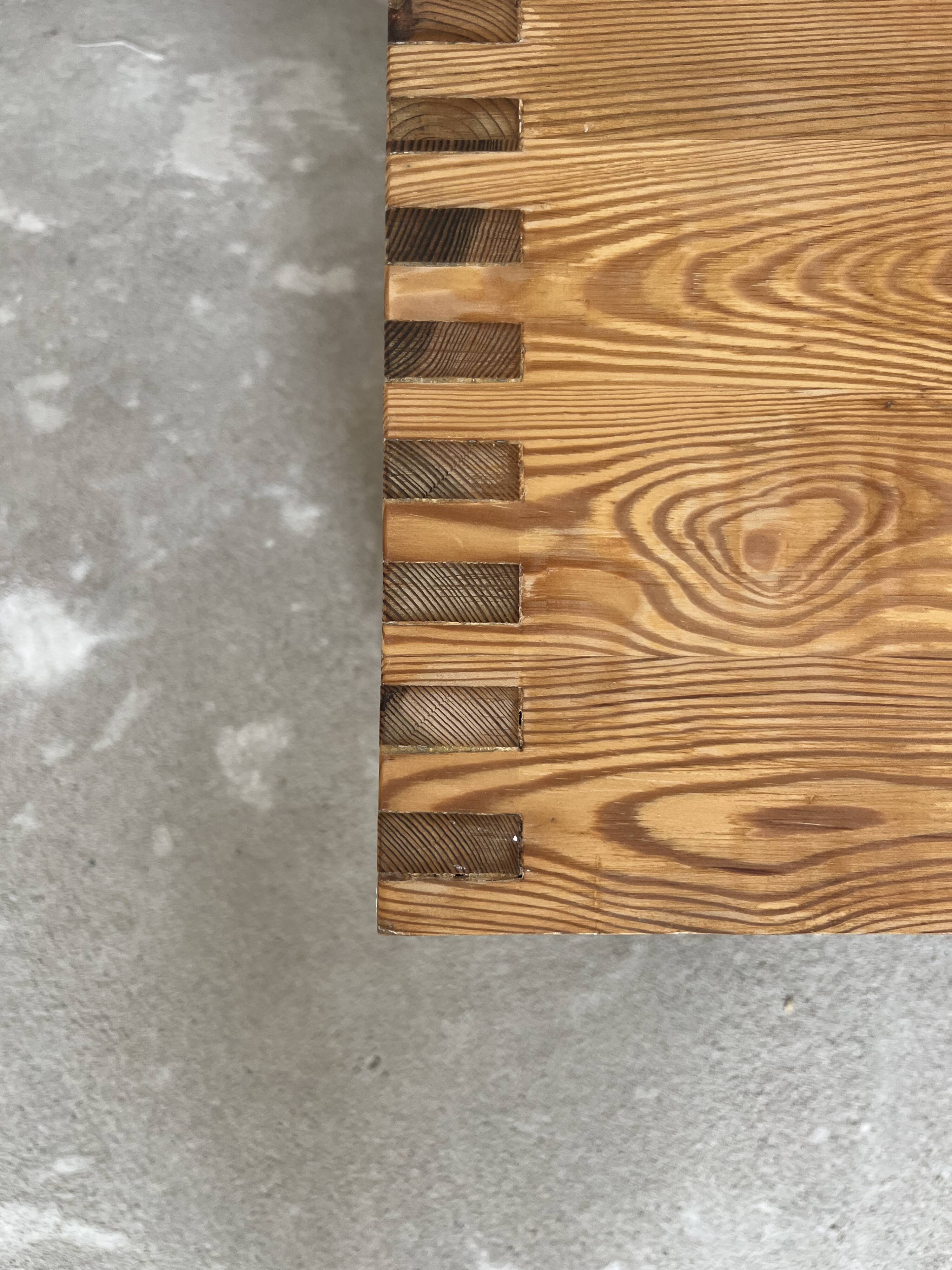 Pair of Ate van Apeldoorn Pine Nightstands. Netherlands, 1970s need some TLC