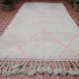 Beni ourain carpets rose 250 x 143 cm