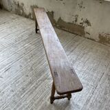 Banc chêne XXL XIXème 280cm