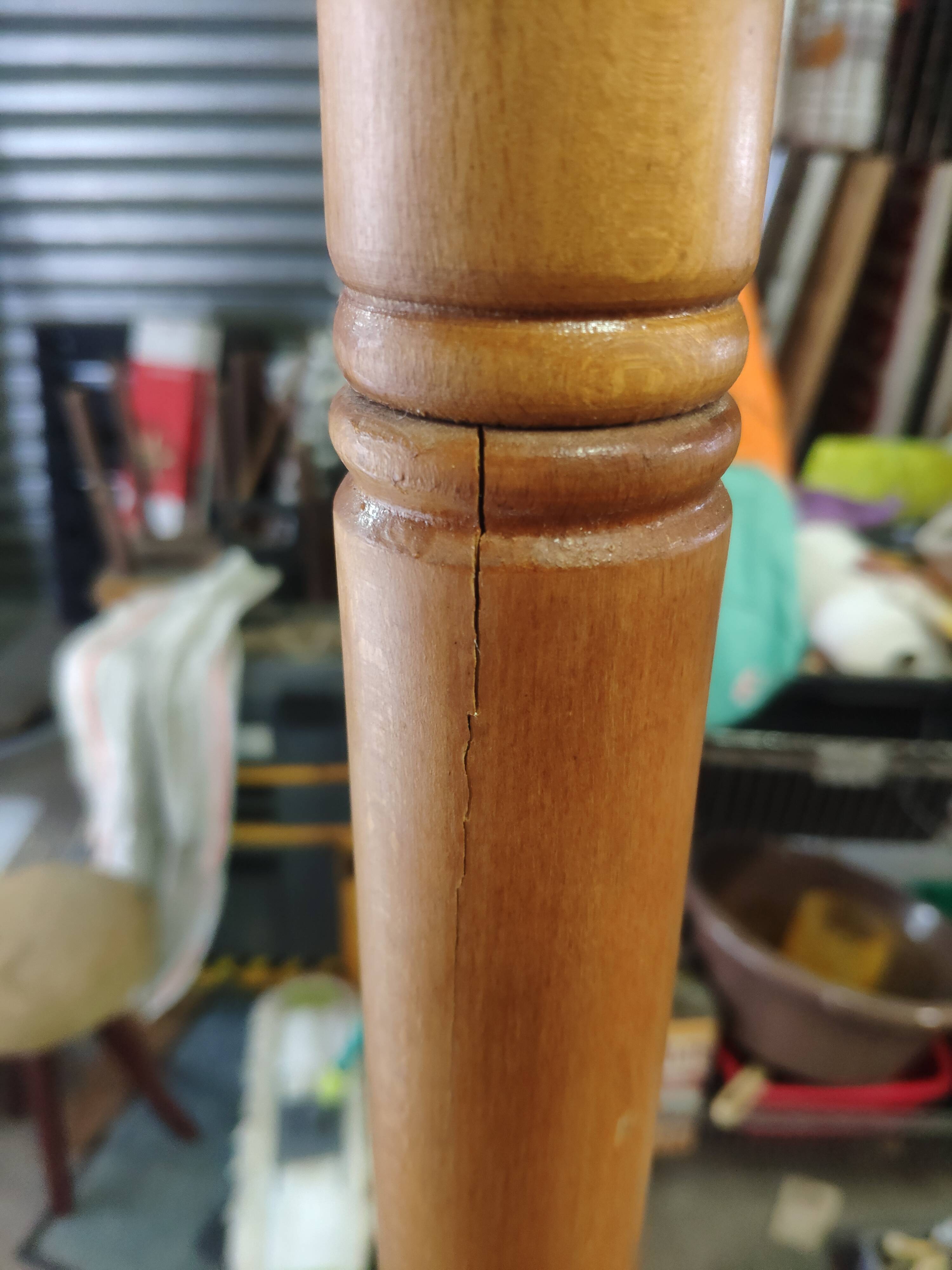 Vintage wooden parrot coat rack