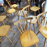 12 Scandinavian-style bistro chairs