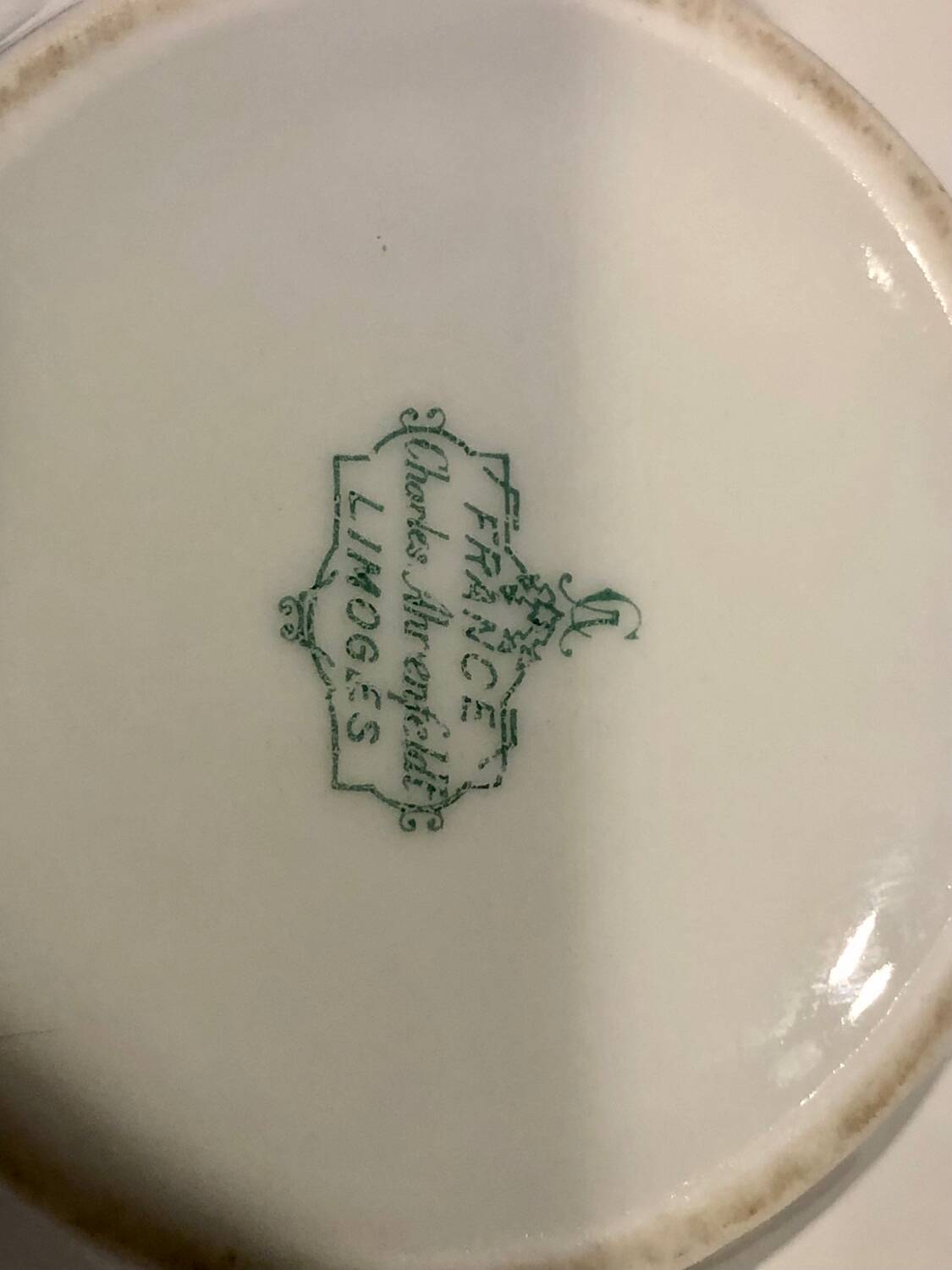 Charles Ahrenfeldt 3-piece art deco coffee service - Limoges