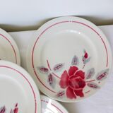 5 assiettes dessert vintage du Moulin des Loups et Orchies (210674)