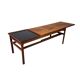 Table basse en palissandre Hans Olsen années 1960
