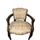Fauteuil de style Louis XV en bois
