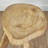 Brutalist tripod stool