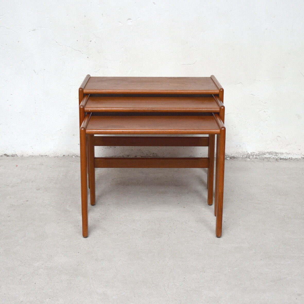 Tables in teak, Denmark 1960