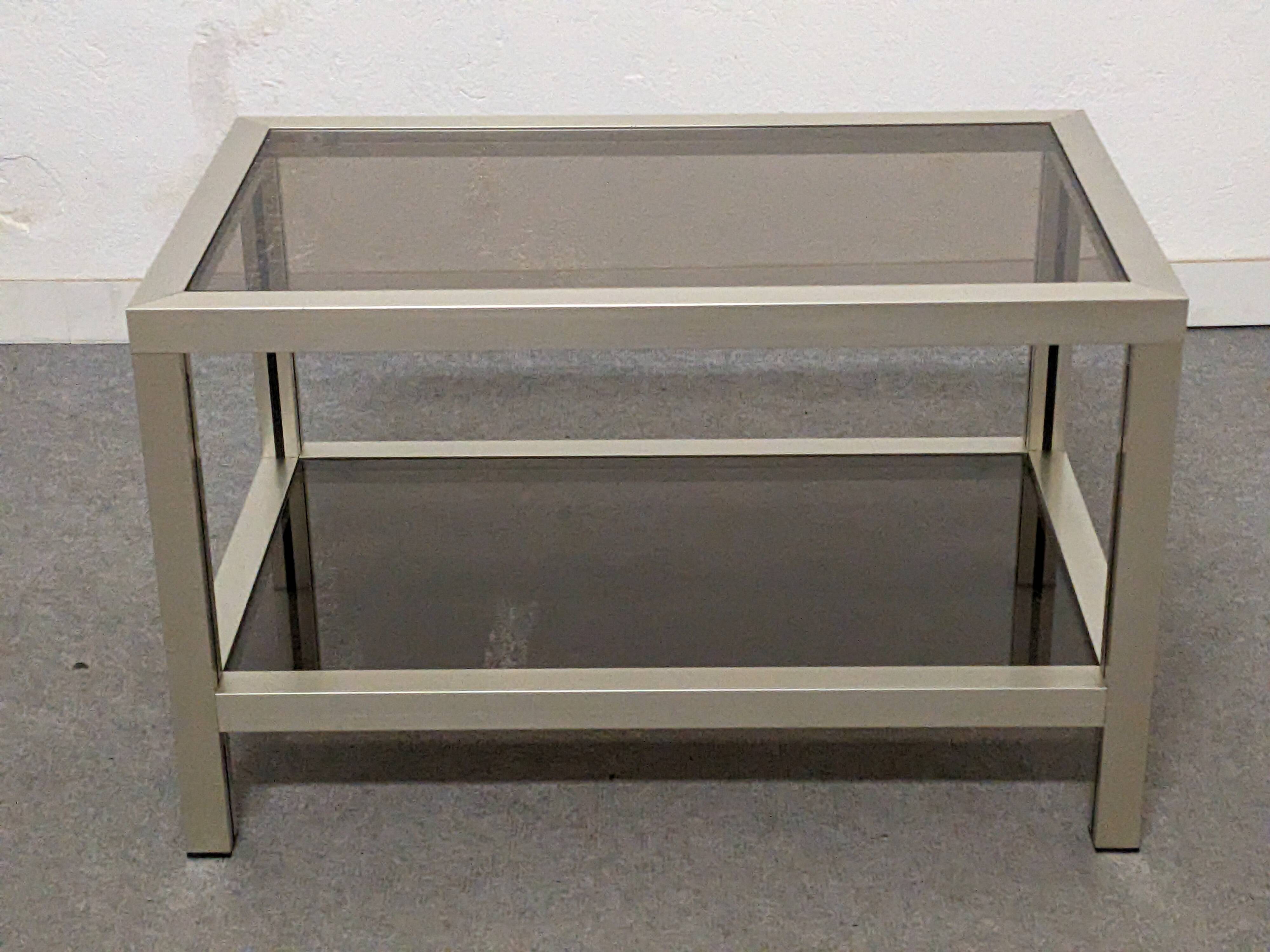 Coffee table, Ligne Roset side table, 70s-80s
