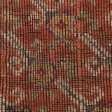 Rug For Living Room Red Turkish Kilim Rug, 151x336Cm