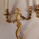 Pair of bronze Wall light