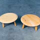 Vintage Karljohan Side Table Set by Christian Hallerod for Ikea, 1990s, Set of 2